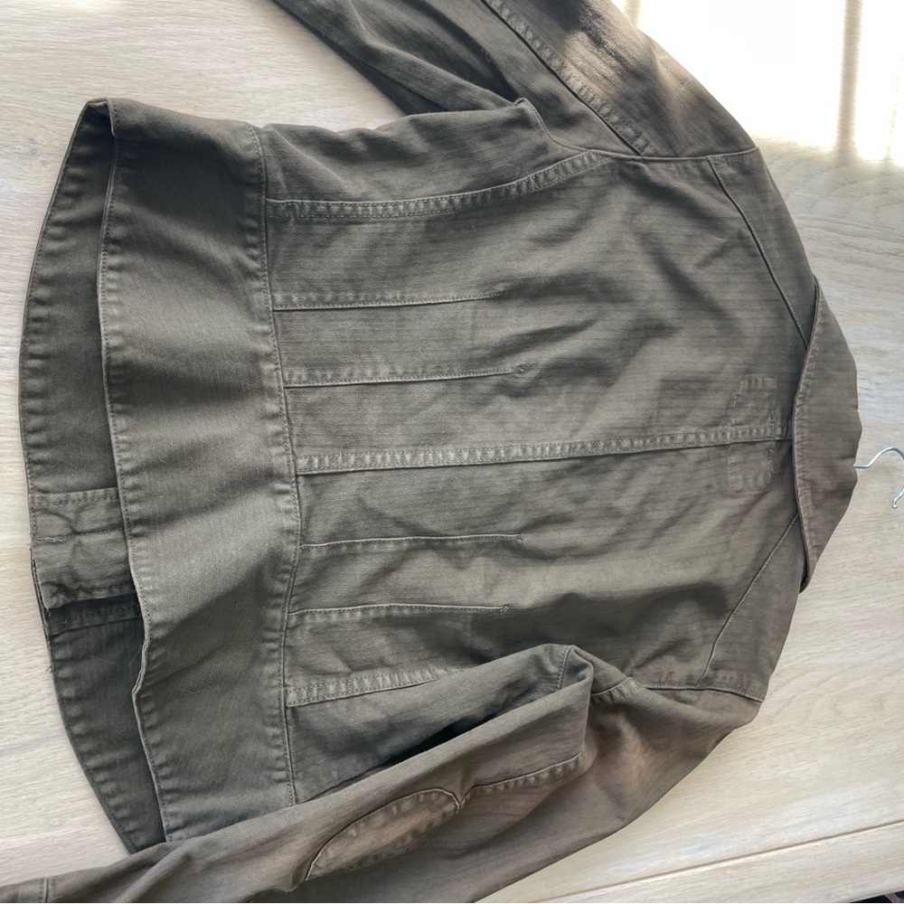 GAP denim jacket / blazer - army green - Picture 6 of 11